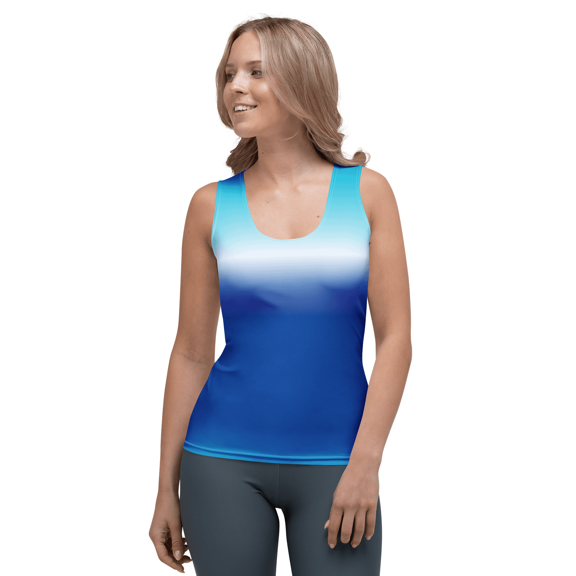 Azure Symmetry Women's Tank Top product image (1)