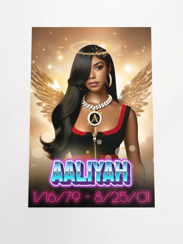 RIP AALIYAH POSTER product image (1)