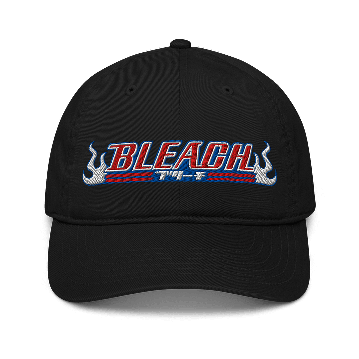 Bleach Flames Organic Dad Hat product image (1)