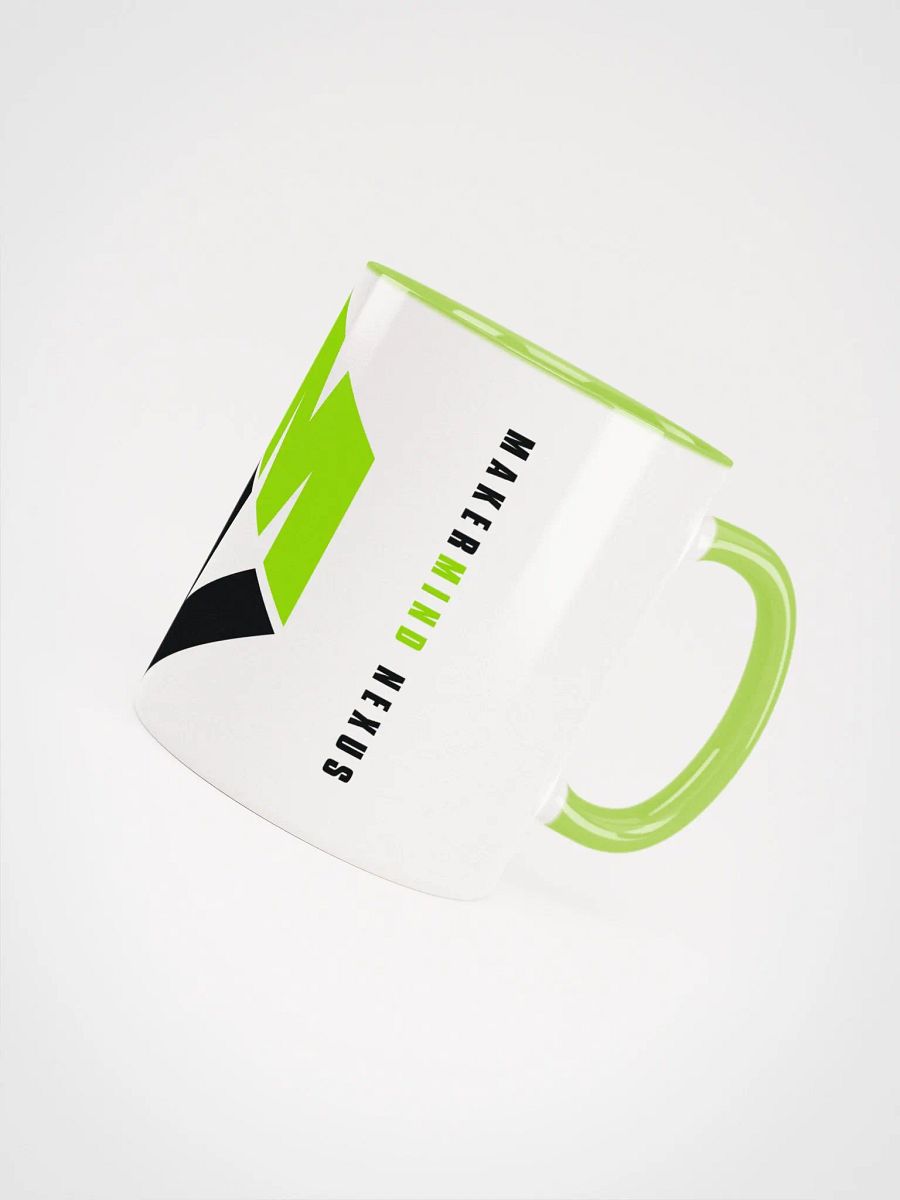 The Official two tone MakerMind Nexus Coffee Mug. product image (4)
