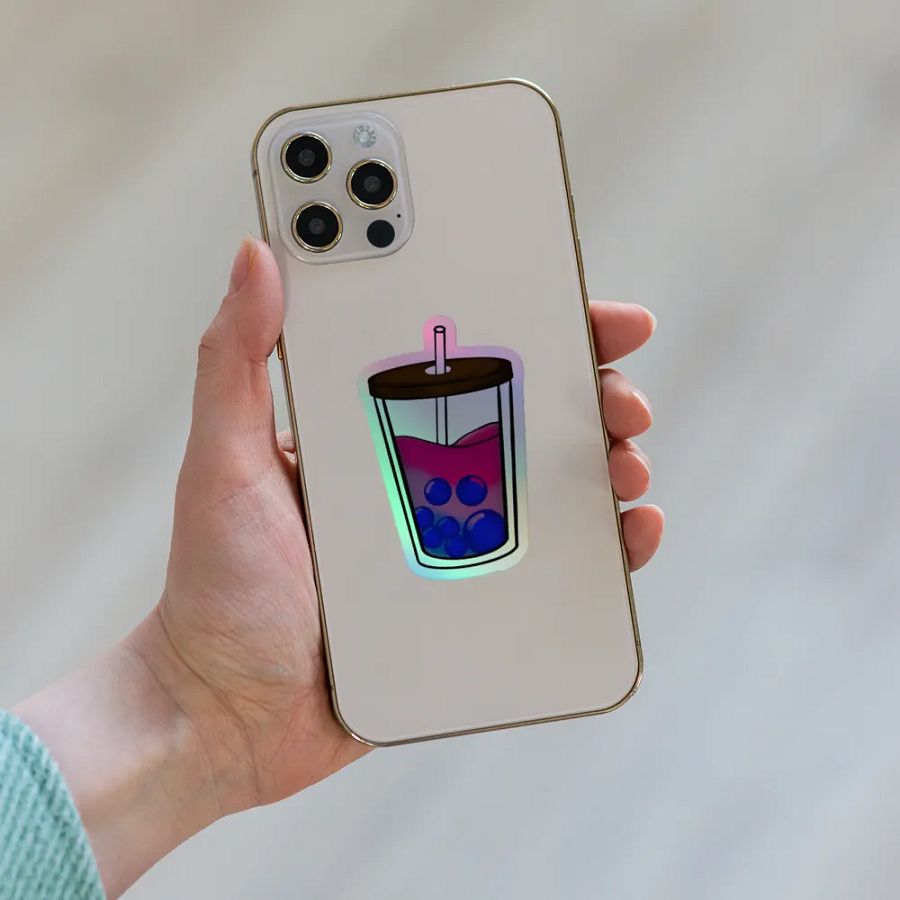 Bi Pride Bewitching Bubble Tea Sticker Set product image (6)