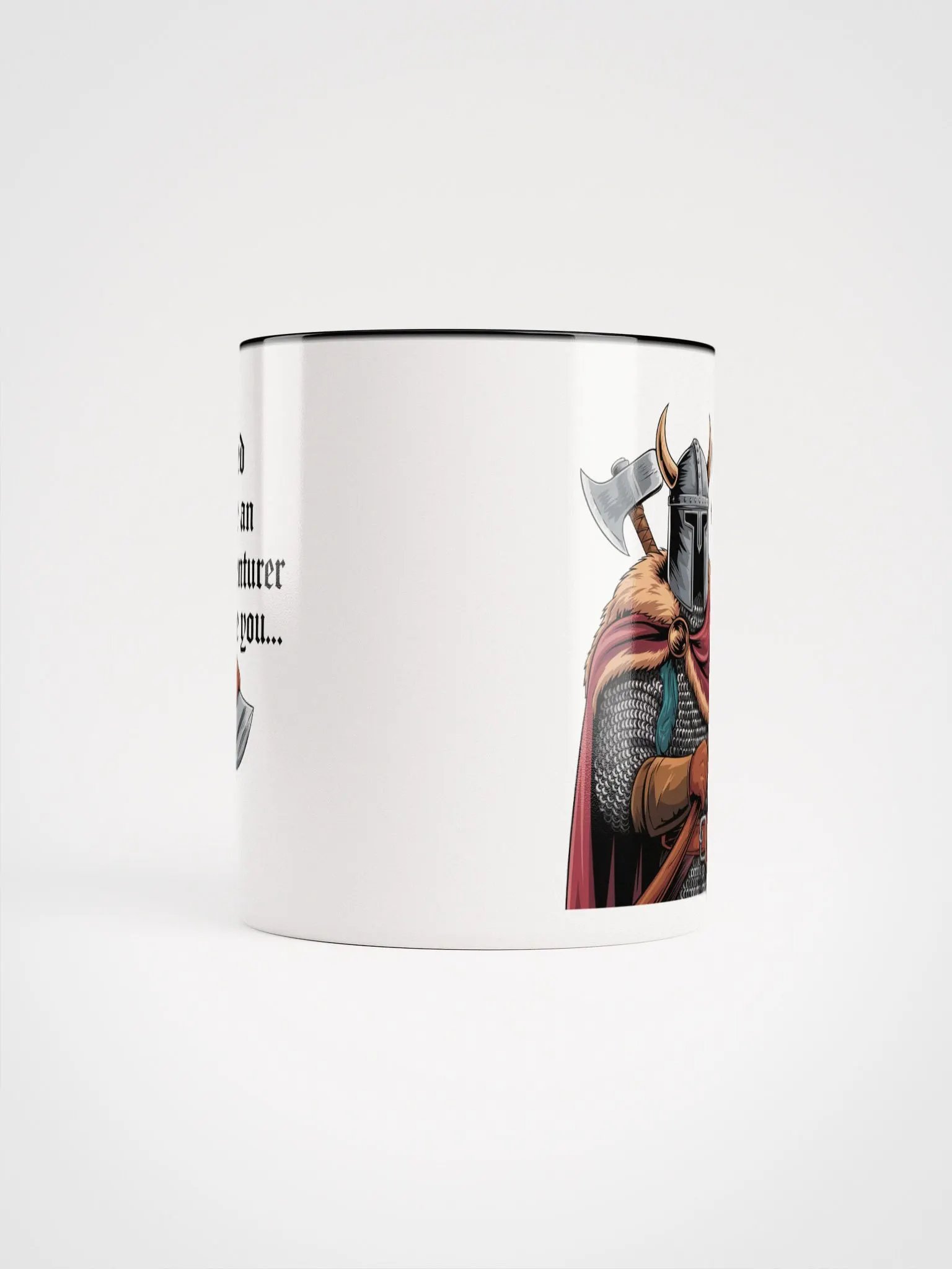 LIMITED Ceramic Mug - I used to be an Adventurer like you! | WARRIOR EDITION product image (10)
