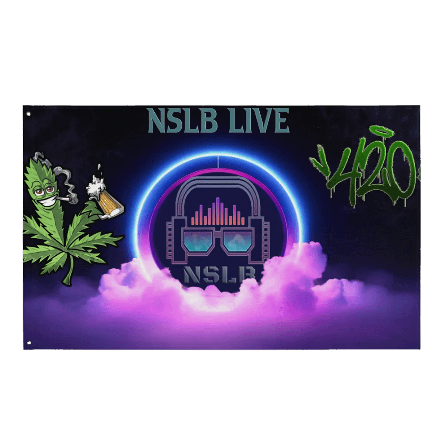NSLB Live 420 Vivid Visionary Flag product image (1)