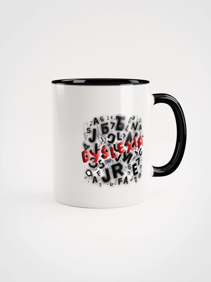 Dyslexia: My Letters Dance Ceramic Mug with Color Inside product image (6)