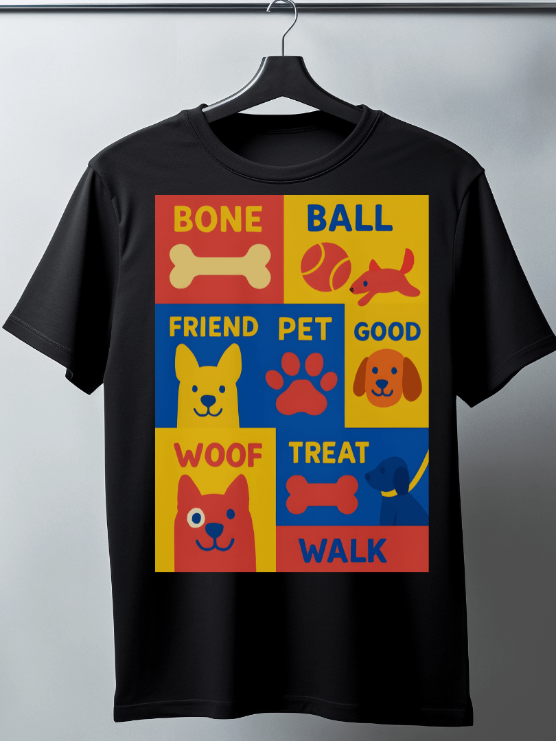 Dog Lover's Block Party Heavyweight Tee product image (3)