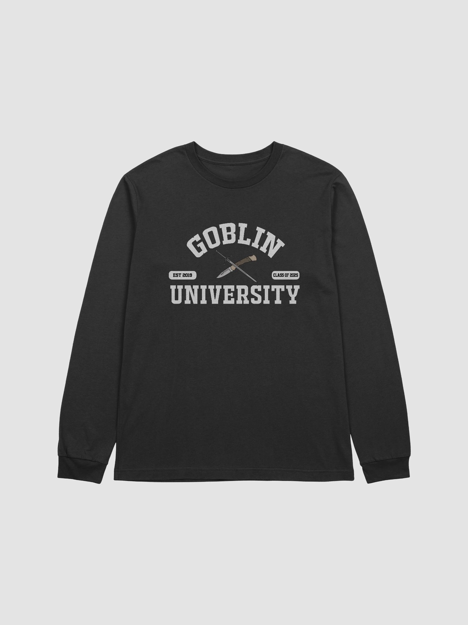 Goblin University White Long Sleeve product image (5)