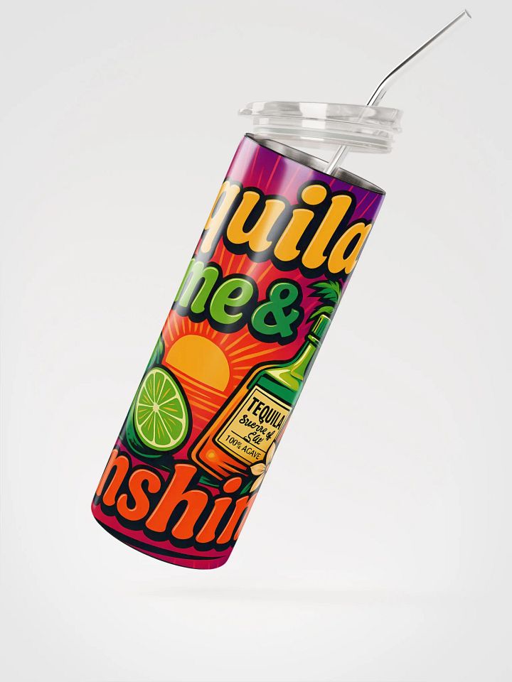 Tequila Lime & Sunshine Stainless Steel Tumbler product image (2)