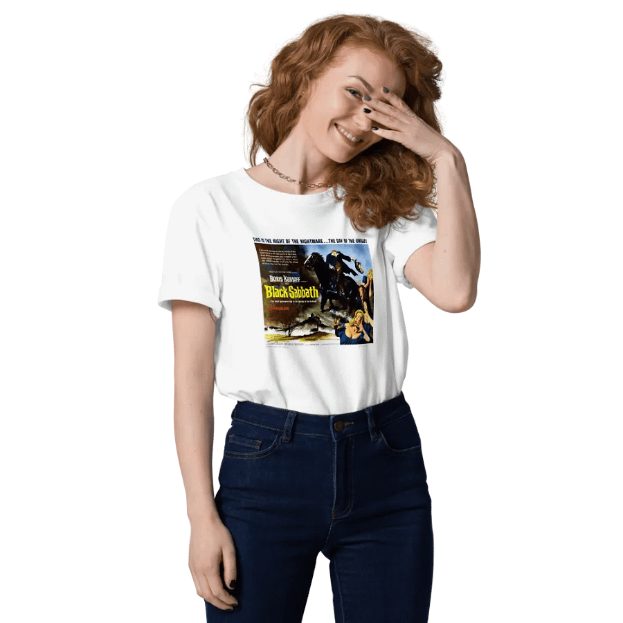 THE HORROR MOVIE Black Sabbath a man without head shirt product image (7)