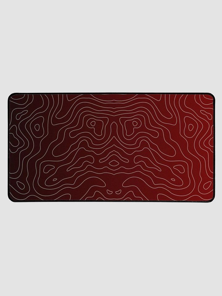 Red N Black Pattern Deskmat product image (1)