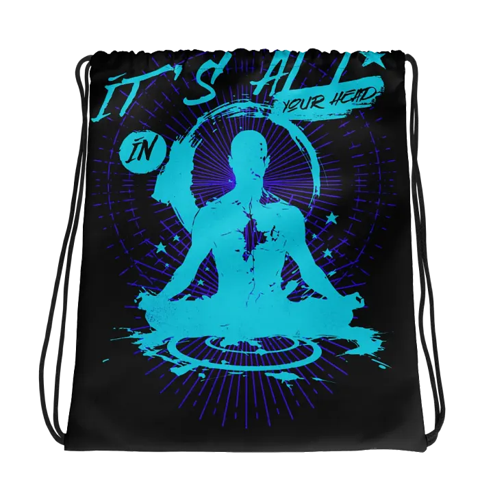 Mindful Meditations Drawstring Bag product image (1)