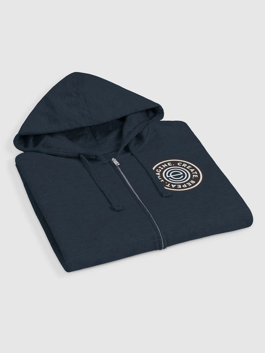 Imagine. Create. Repeat Zippered Hoodie product image (3)