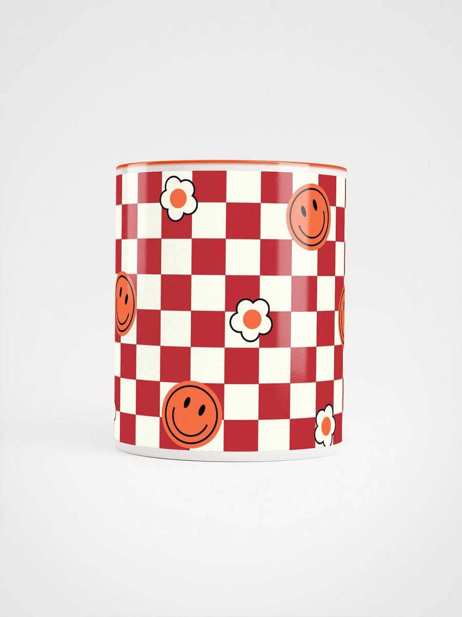 Checkered Smiley Mug product image (5)
