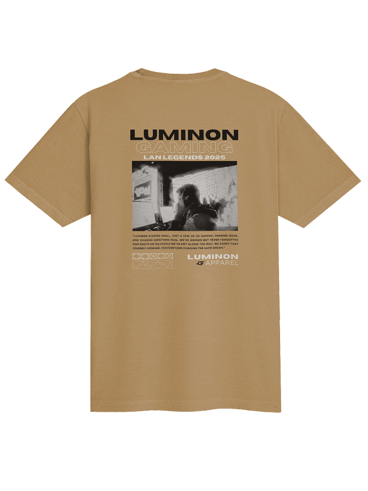 Luminon LAN Legends Khaki Oversized Tee product image (2)