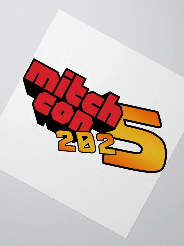 MitchCon 5 in 2025 Sticker product image (4)