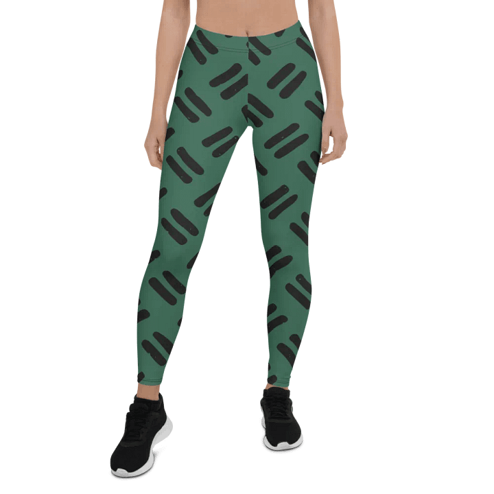 Geometric Elegance All-Over Leggings product image (1)
