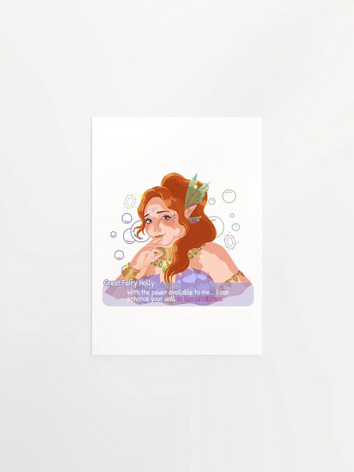 Great Fairy Holly Matte Poster product image (1)