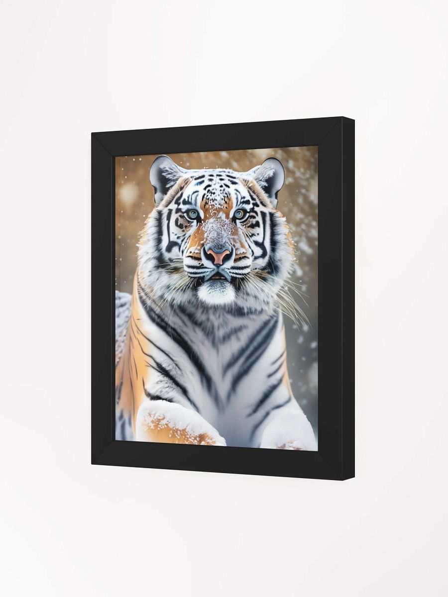 Framed High-Quality Matte Poster: A Siberian Tiger's Majesty product image (27)
