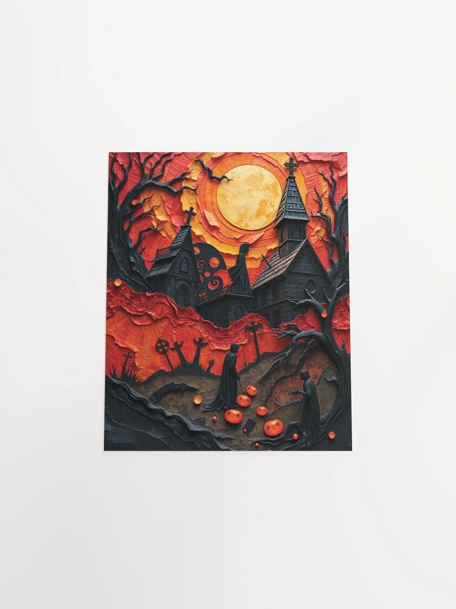 Gothic Moonlit Landscape Poster product image (20)