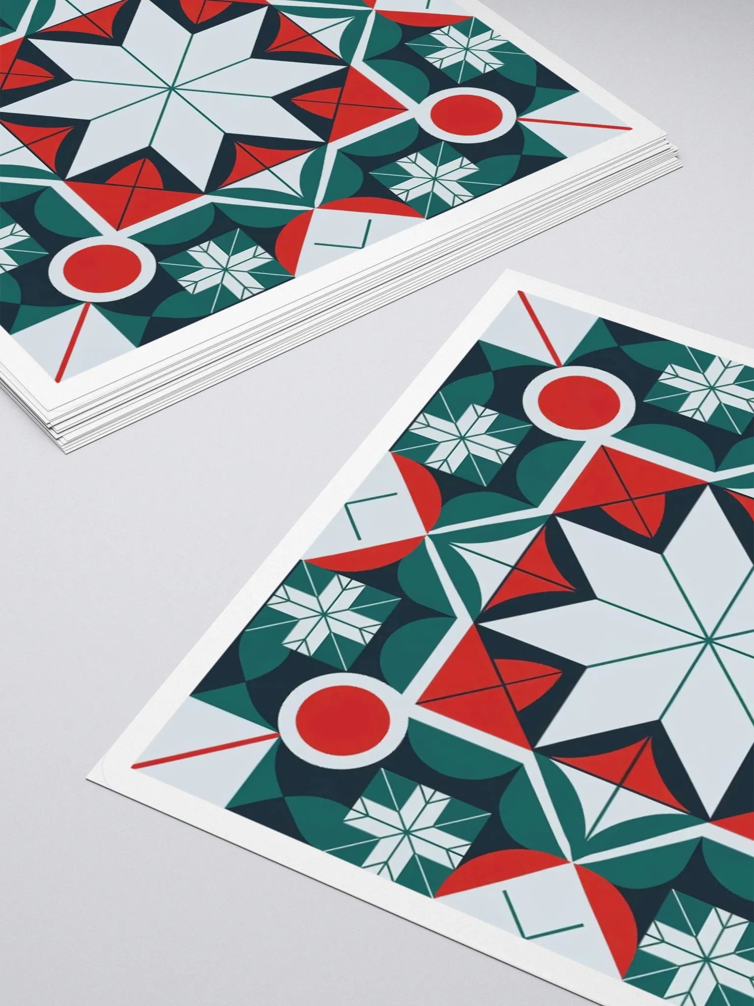 Kaleidoscope patterned Kiss Cut Stickers product image (13)