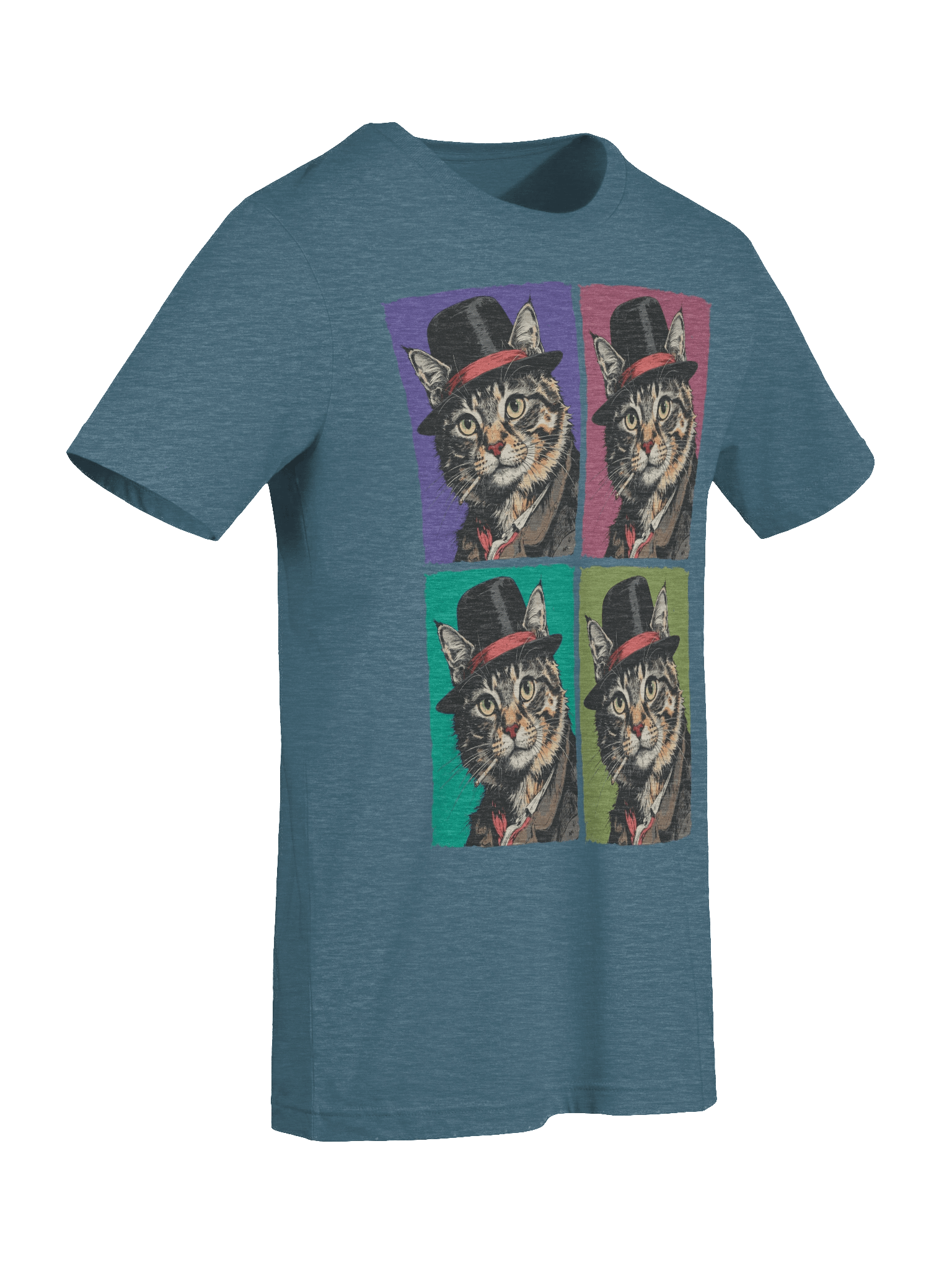The Smoking Cat Society Bella T-Shirt product image (6)