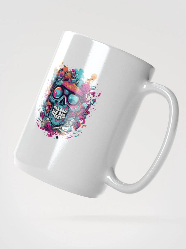 Skull graphic art design Mug product image (2)