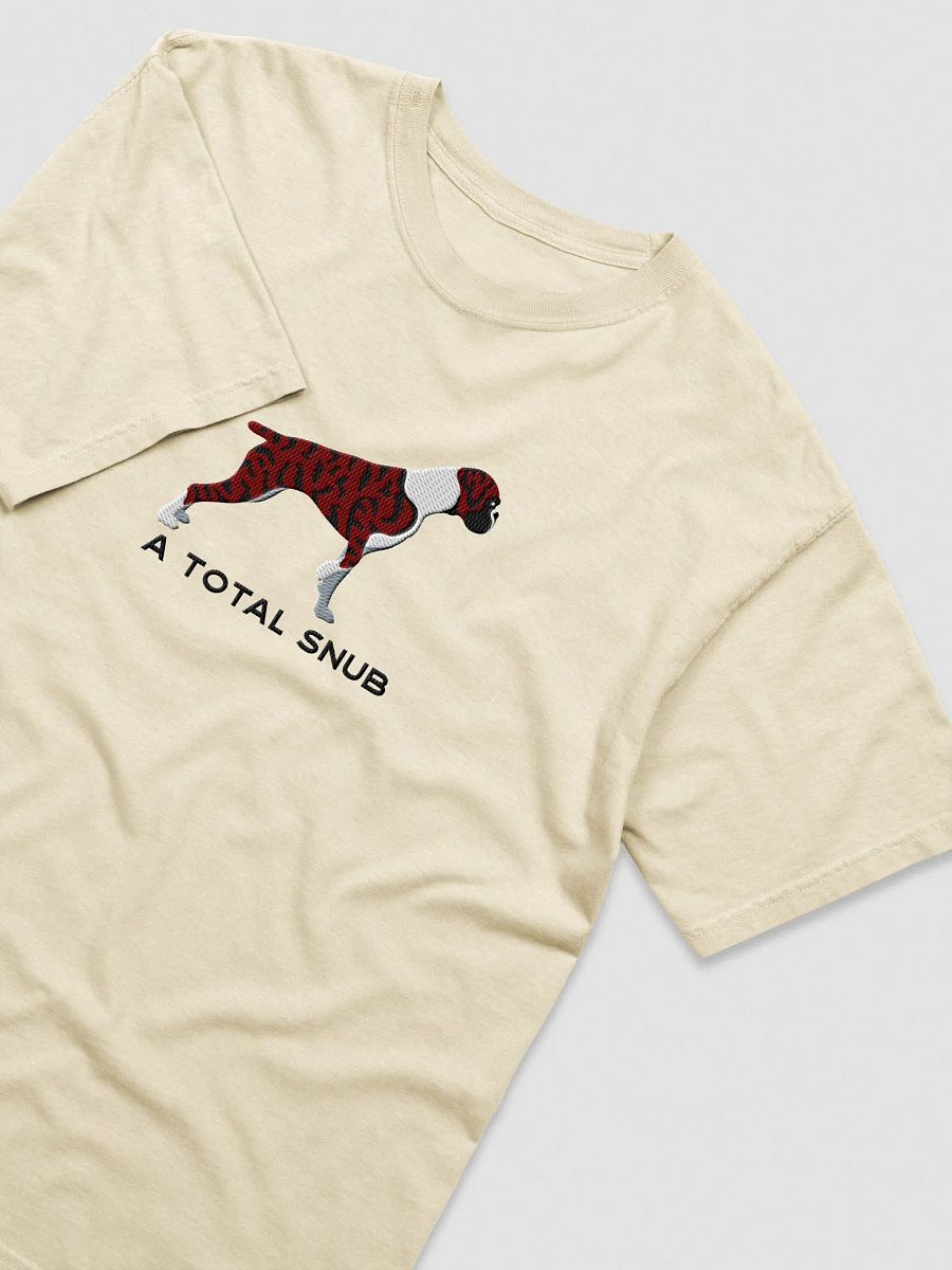 A Total Snub T-Shirt(Embroidered) of a Boxer(Brindle) product image (27)