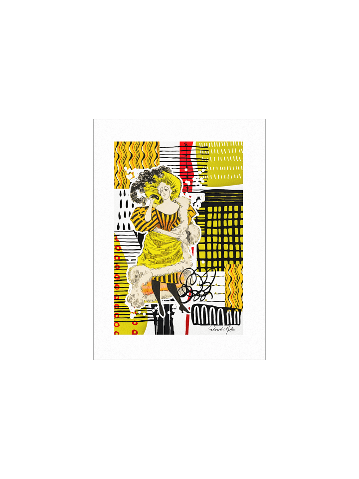 Vibrant Abstract Fashion Poster product image (4)