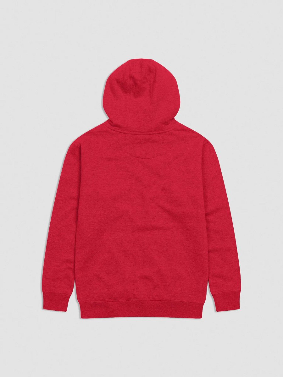 Cruise With Ben and David Logo Embroidered Unisex Hoodie - Red product image (2)