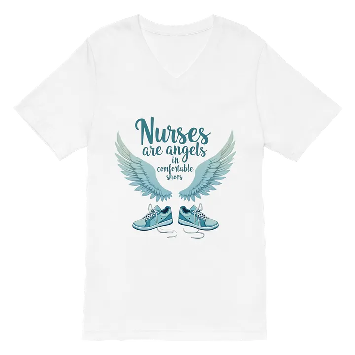 Angel Nurses V-Neck Tee product image (6)
