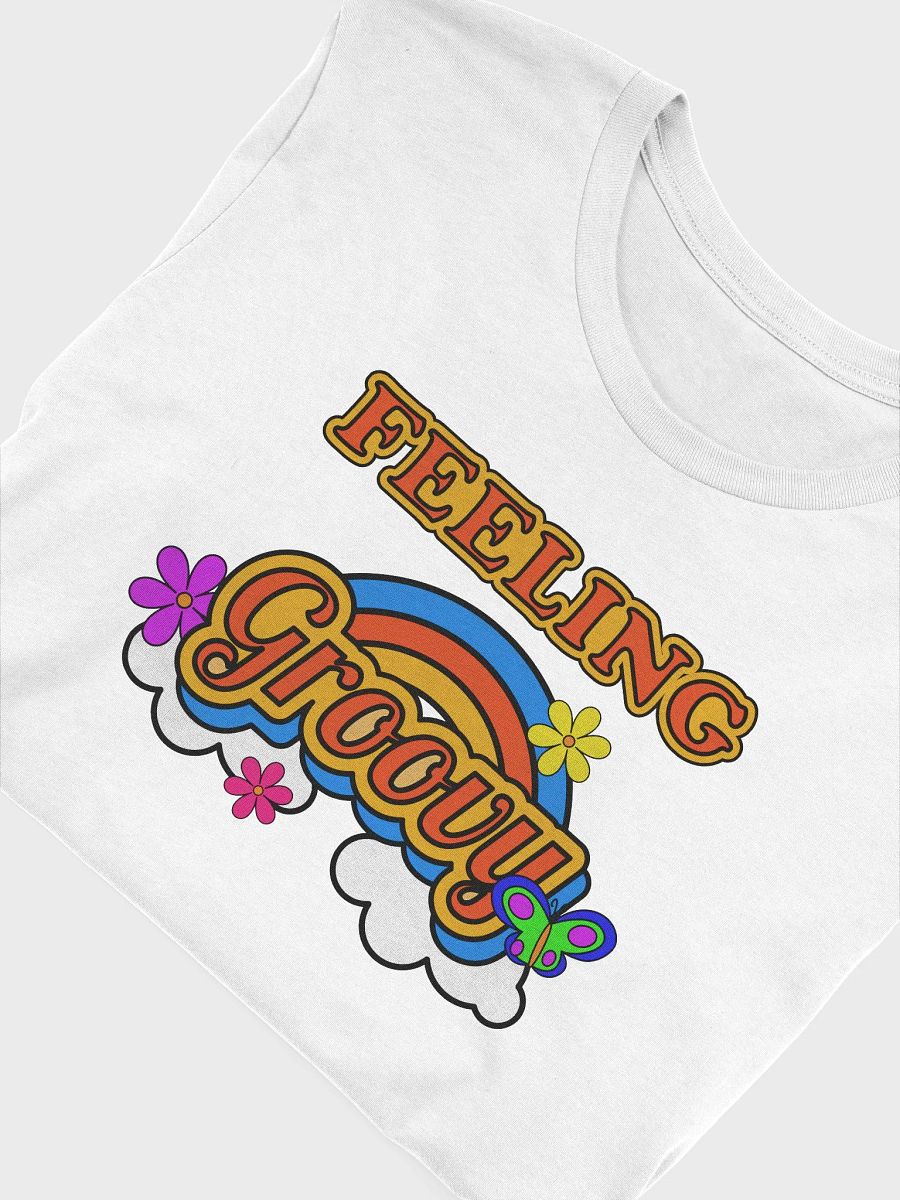 Groovy Vibes Rainbow Unisex T-Shirt product image (28)