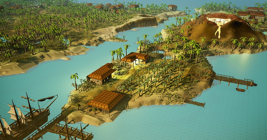 Karamja | Premium Wide OSRS Desk Mat product image (1)