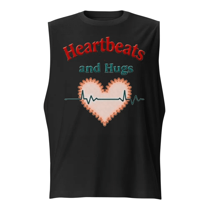 Heartbeats and Hugs Muscle Tank product image (1)