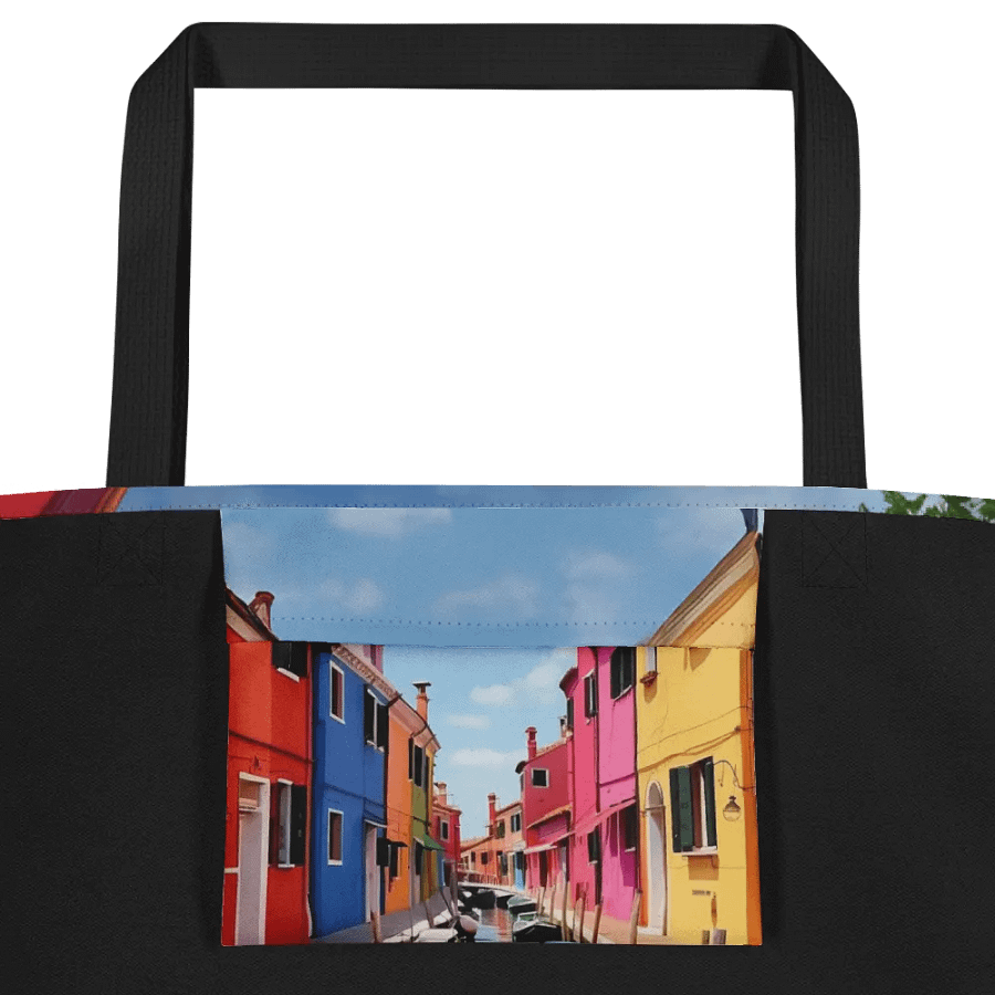 Burano Italy All Over Print Tote Bag product image (9)