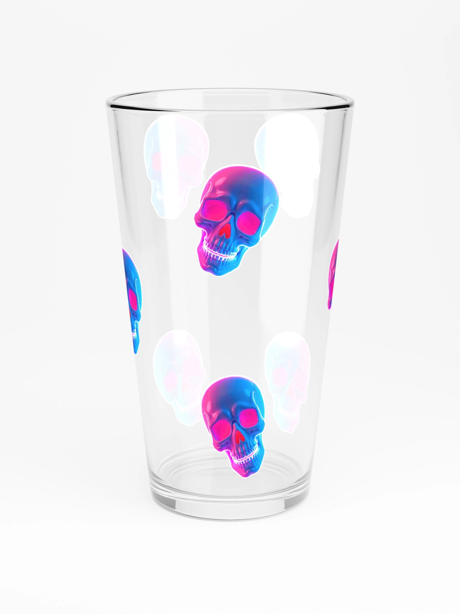 Andromeda Siren Halloween Skull Beer Glass product image (3)
