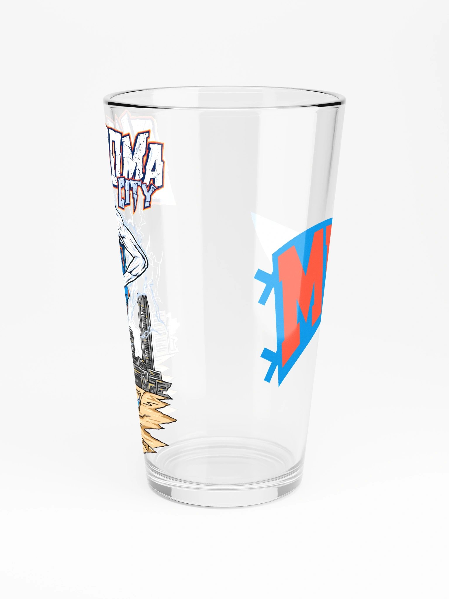 Oklahoma City, Welcome to Basketball Pint Glass product image (4)
