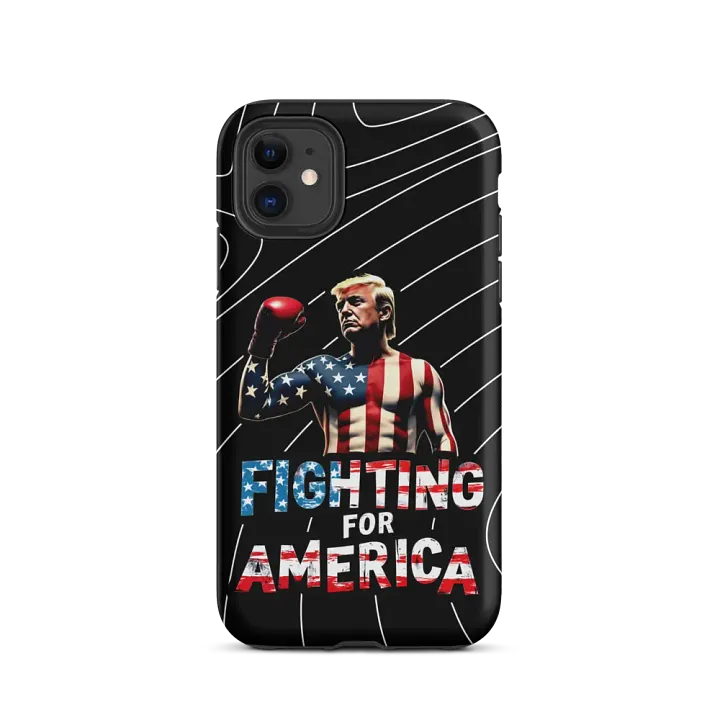 iPhone Tough Case: Trump, Fighting for America product image (24)