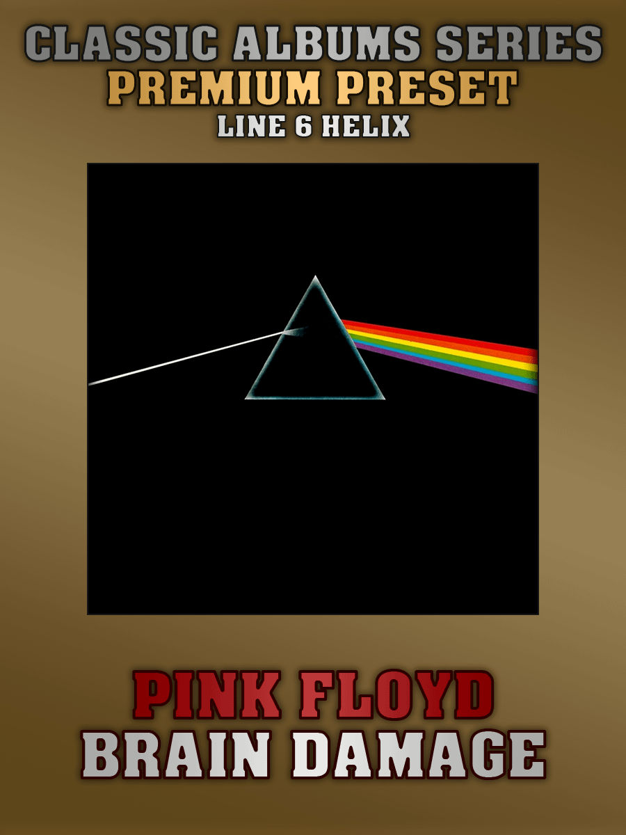 Pink Floyd - Brain Damage | Premium Preset | Line 6 Helix product image (1)