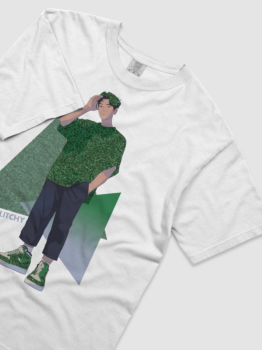 Patterned Ikimen Fresh Cut Grass Tee product image (5)