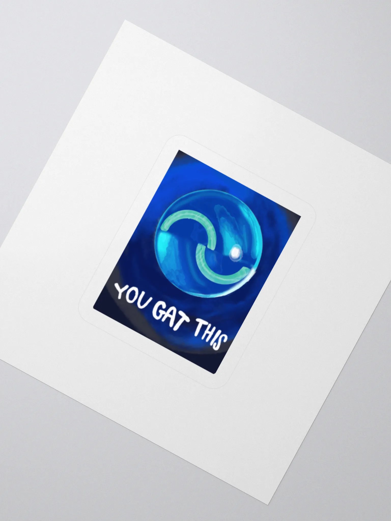 Empowerment Encased: 'YOU GAT THIS' Kiss Cut Stickers product image (5)