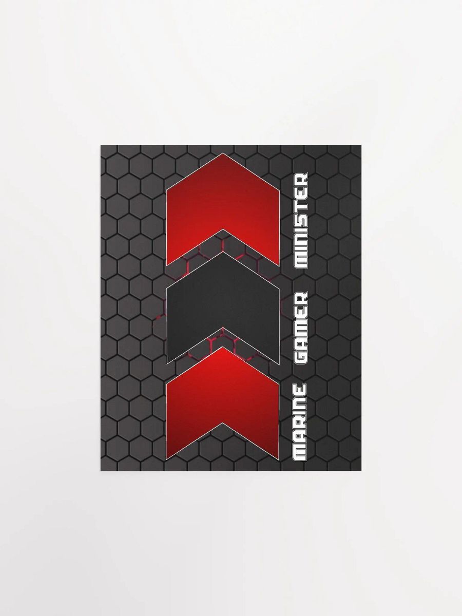Marine, Gamer, Minister Poster product image (1)