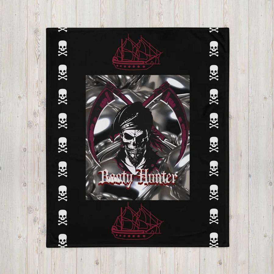 Pirate Booty Hunter Throw Cover product image (5)