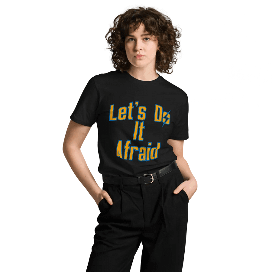 Let's Do It Afraid Unisex Tee product image (17)