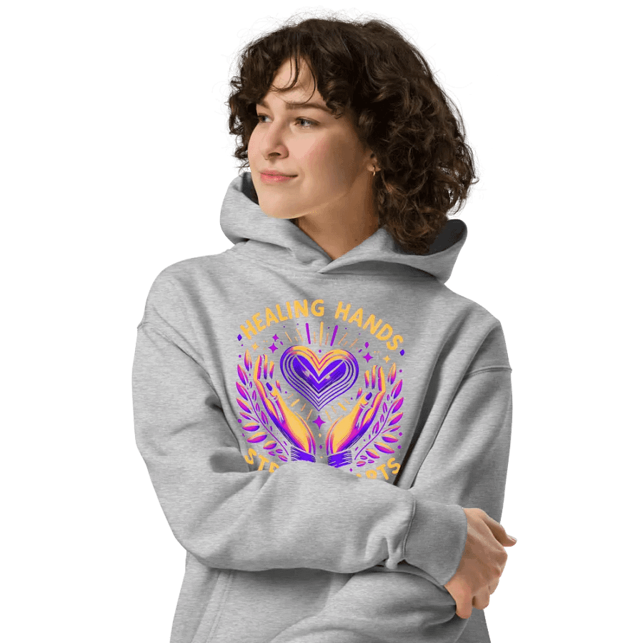 strong hearts ,healing hands hoodie product image (34)