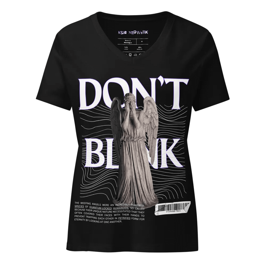 Don't Blink V-Neck Tee product image (1)