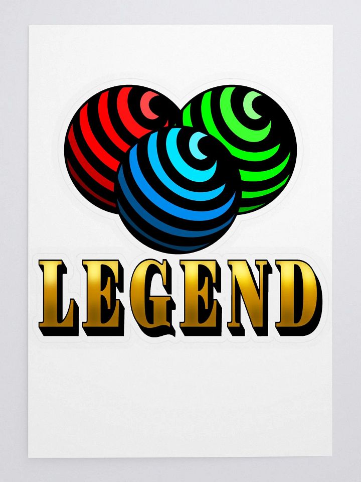 Legend Marble Large Sticker product image (1)
