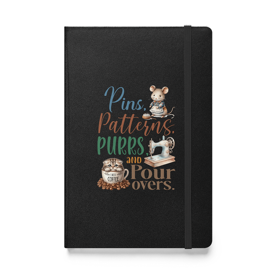 Whimsical Pins Patterns Purrs Journal product image (1)