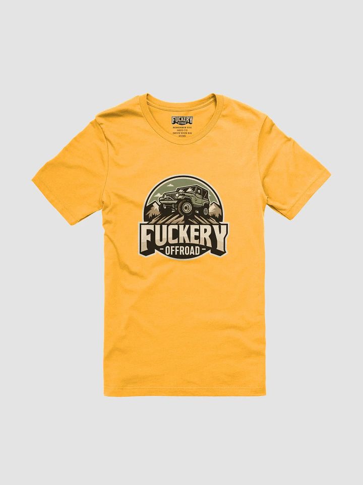 Unisex t-shirt with Fuckery Jeep Logo and Finesse Slogan (light colours) product image (17)