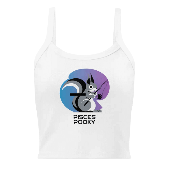 Squirrel Gone Fishin' Tank Top gemini product image (1)