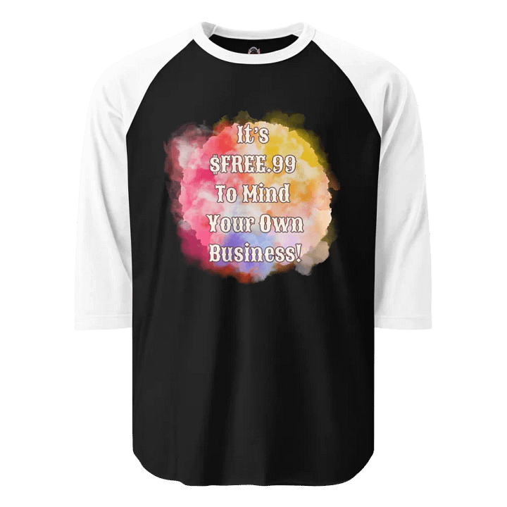 $FREE.99 Jersey Raglan Tee product image (1)
