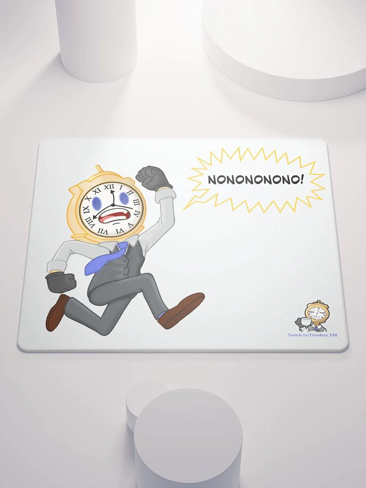 TimeyNoNoNoNo MousePad product image (1)